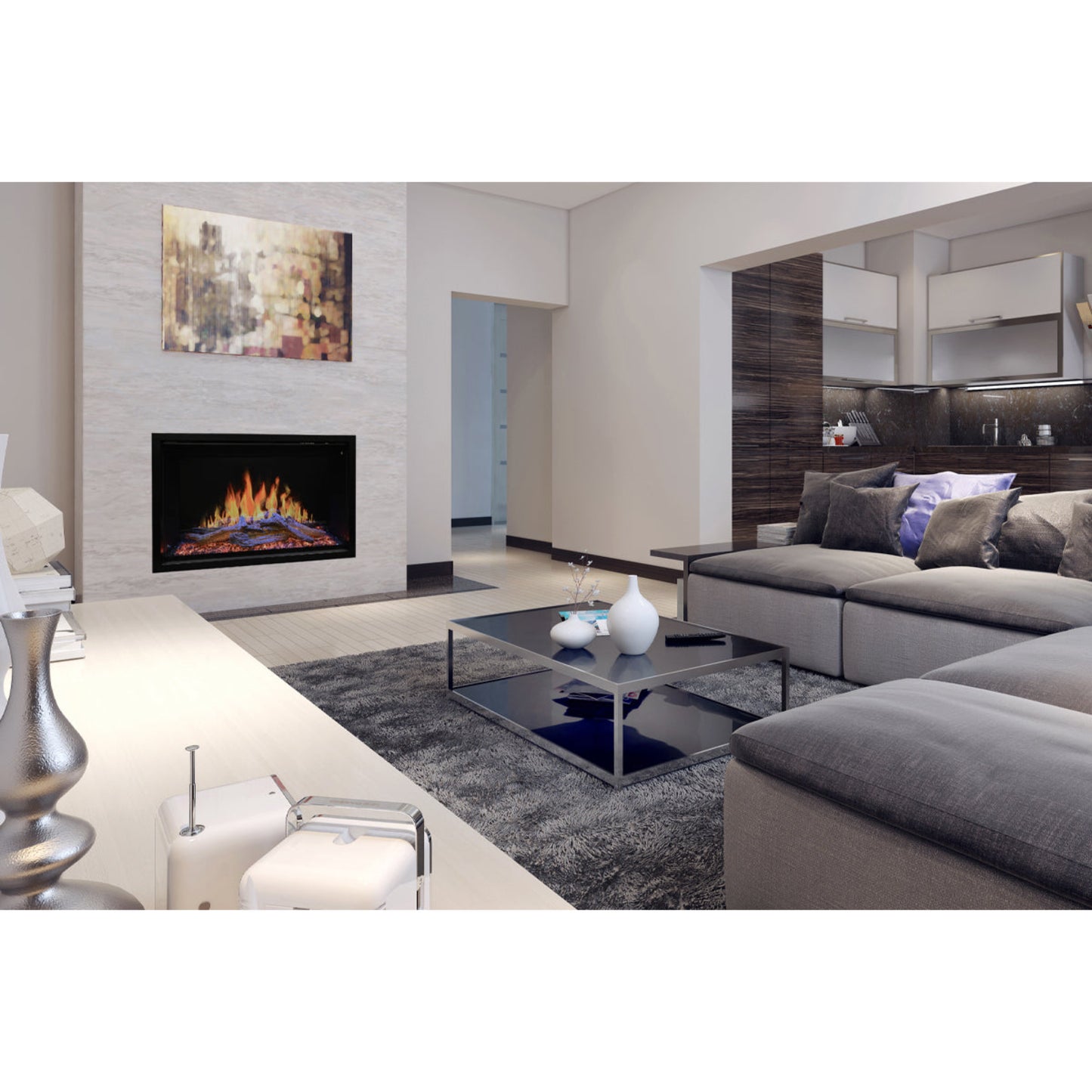 Modern Flames Orion Traditional 26" Heliovision Virtual Built-In Electric Firebox