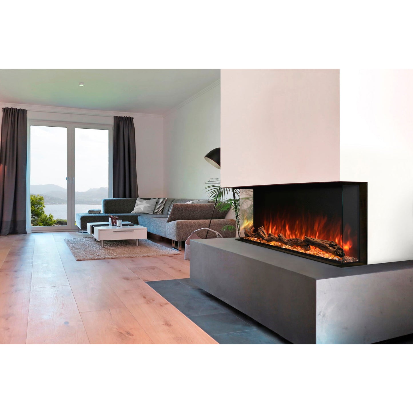 Modern Flames 44'' Landscape Pro Multi-Sided Built-In Electric Fireplace