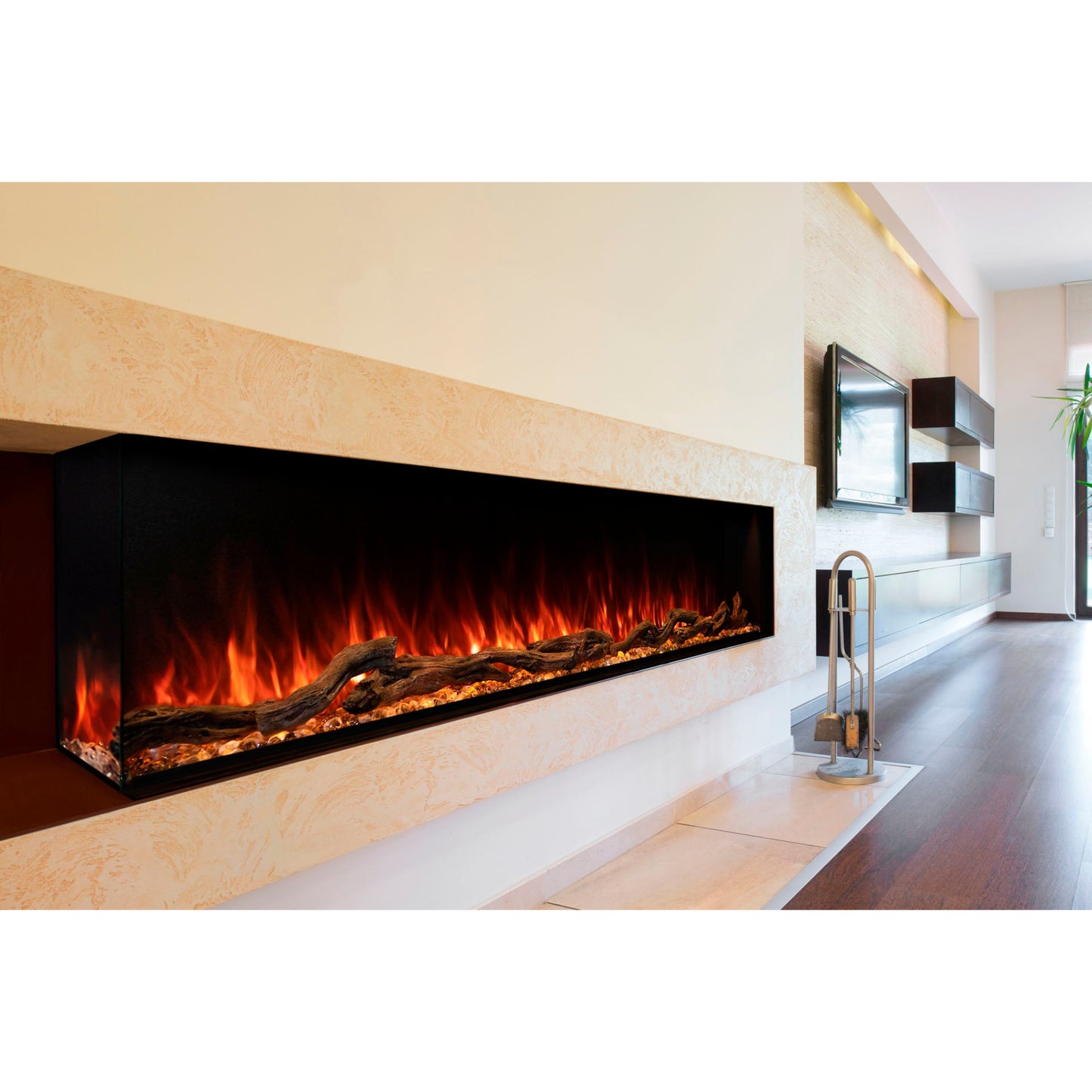 Modern Flames 80'' Landscape Pro Multi-Sided Built-In Electric Fireplace