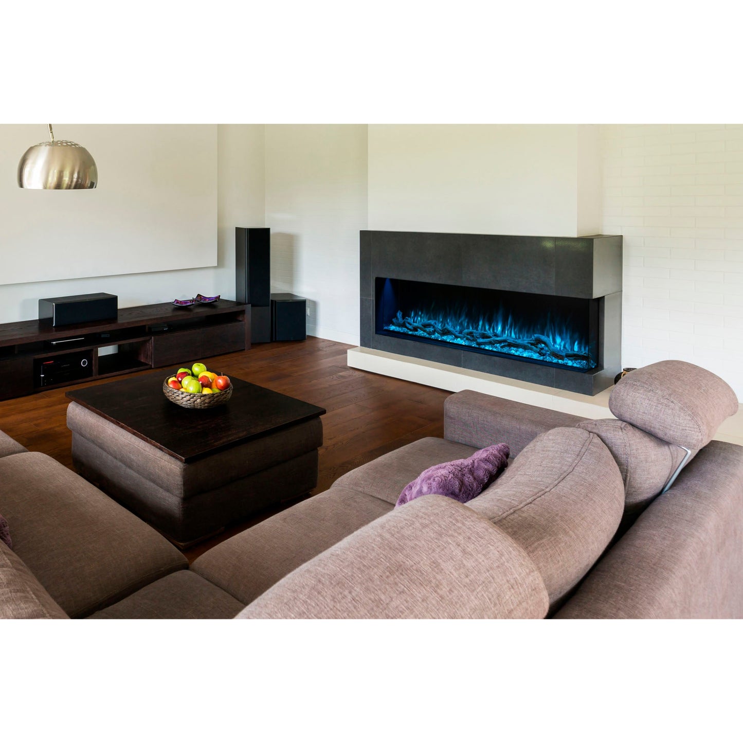 Modern Flames 80'' Landscape Pro Multi-Sided Built-In Electric Fireplace