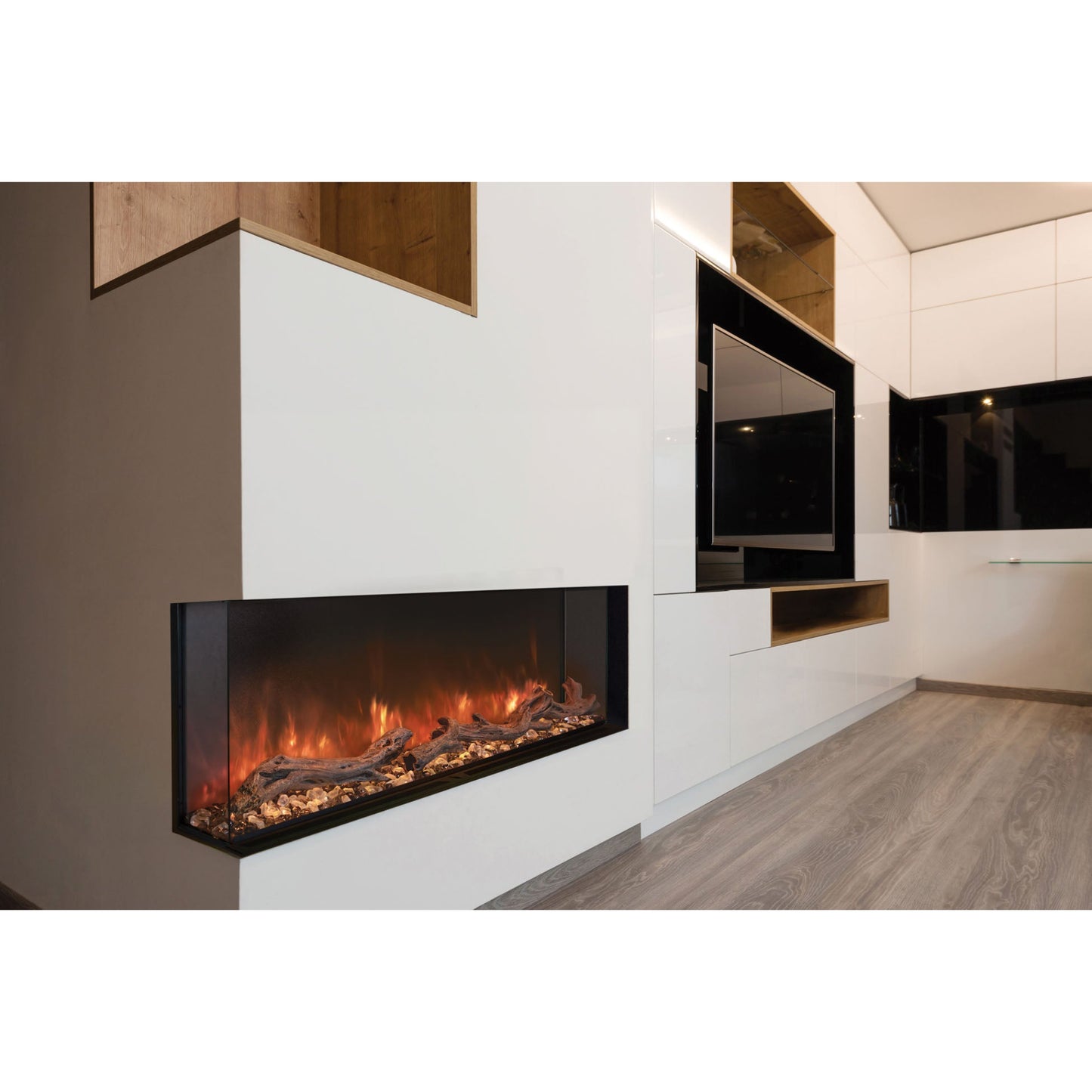 Modern Flames 80'' Landscape Pro Multi-Sided Built-In Electric Fireplace