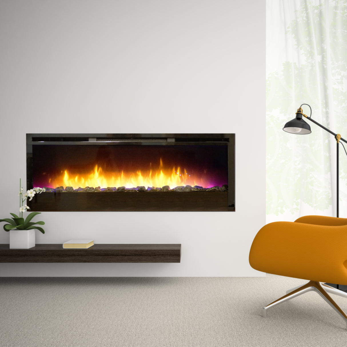 Empire Nexfire 34''  Contemporary Linear Electric Fireplace