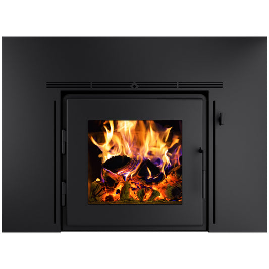 MF Fire Nova 1 Wood Burning Stove Insert - Satin Black