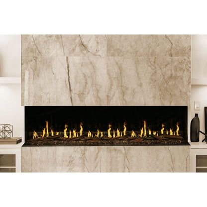 Modern Flames Orion 100" Multi Heliovision Virtual Multi-View Built-In Electric Fireplace