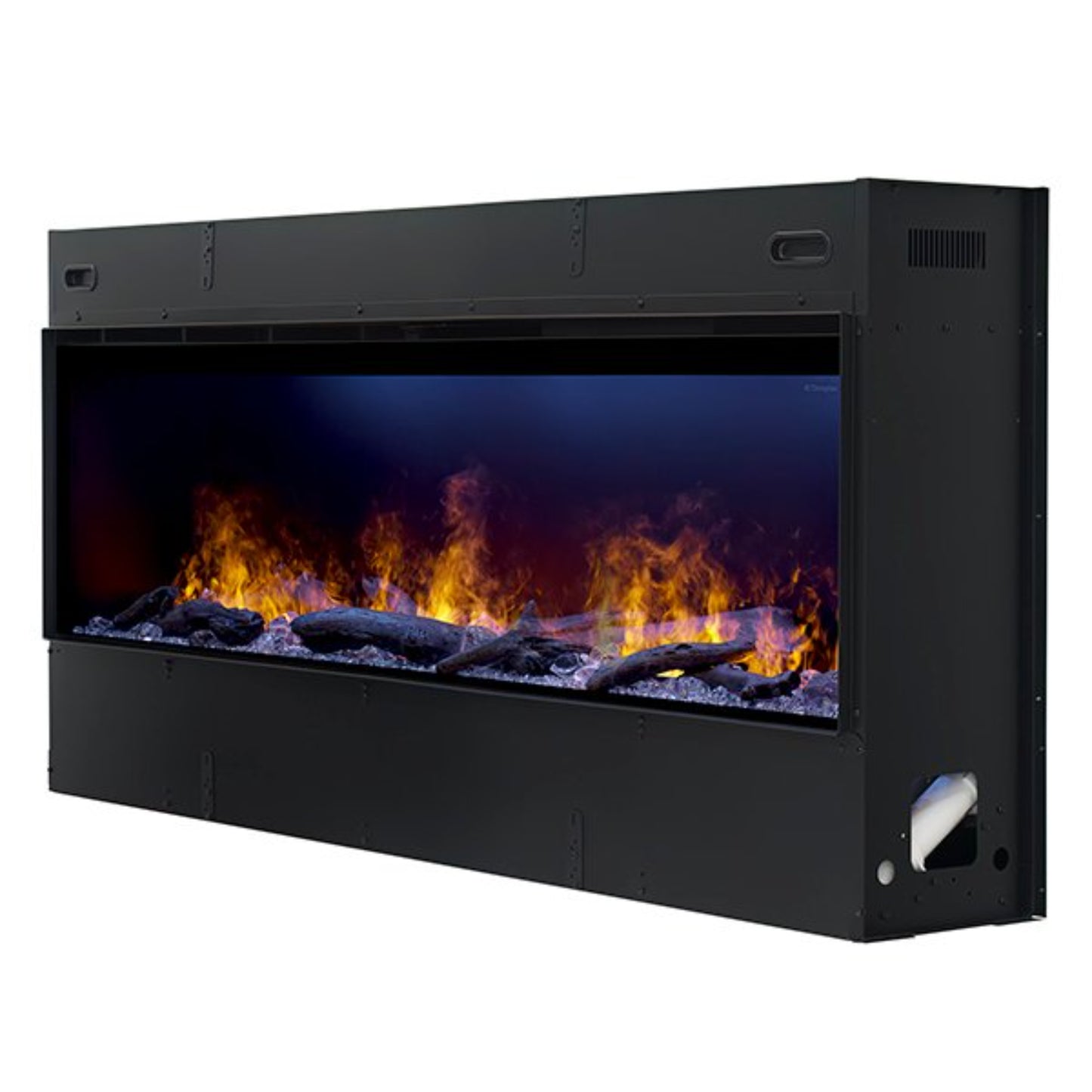 Dimplex 66" Optimyst Linear Electric Fireplace with Acrylic Ice and Driftwood Media