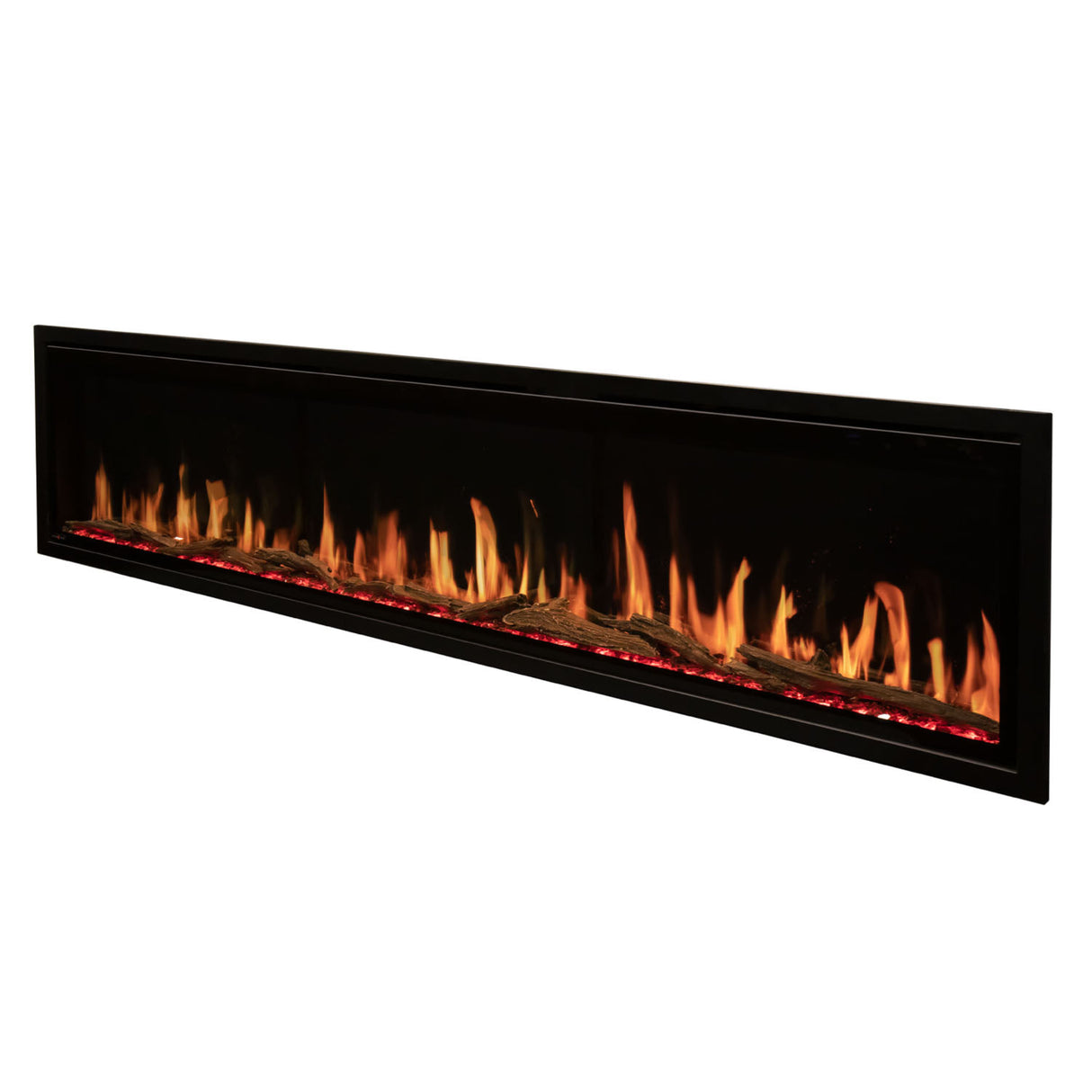 Modern Flames Orion 60" Slim Heliovision Virtual Recessed / Wall Mount Electric Fireplace