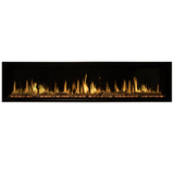 Modern Flames Orion Multi Electric Fireplace, 73'' Wall Mount Studio Suite | Weathered Walnut