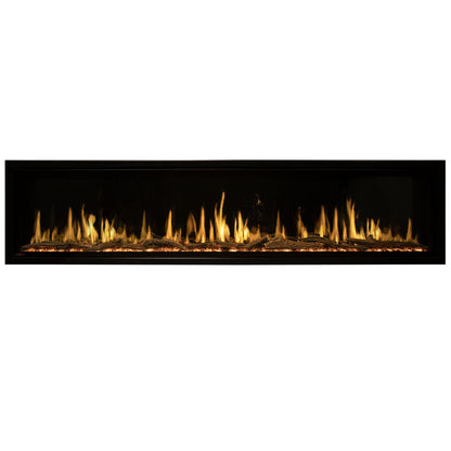 Modern Flames Orion Multi Electric Fireplace, 73'' Wall Mount Studio Suite | Weathered Walnut