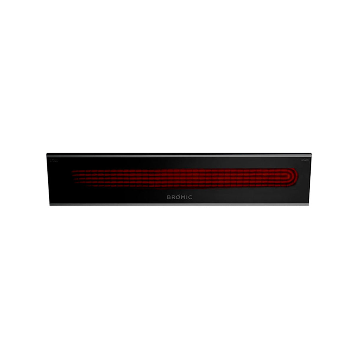 Bromic Platinum Smart-Heat 4500 Watt Radiant Infrared Outdoor Electric Heater | Black | 208V