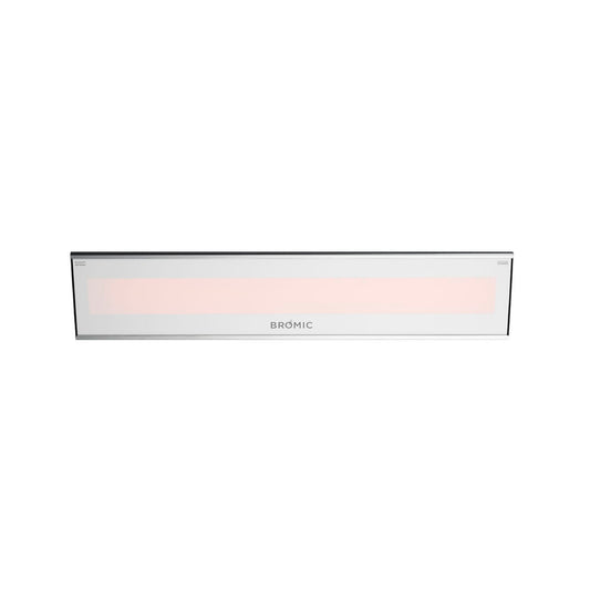 Bromic Platinum Smart-Heat 2300 Watt Radiant Infrared Outdoor Electric Heater, 220-240V | White