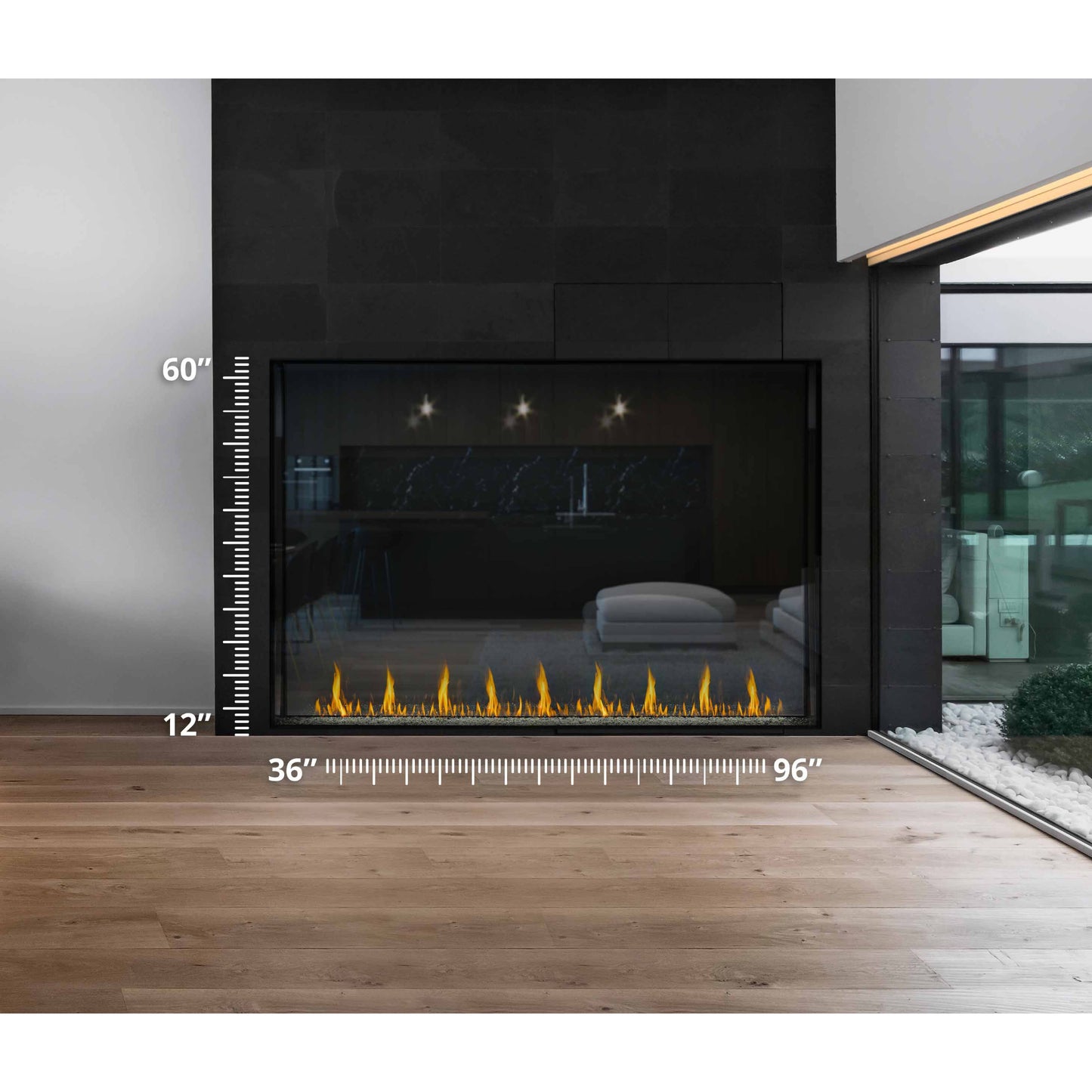 Montigo Prodigy PCCL6/PCCR6 Custom Corner Fireplace