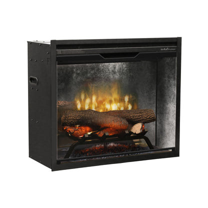 Dimplex Revillusion 24 inch Built-In Electric Firebox | Weathered Concrete