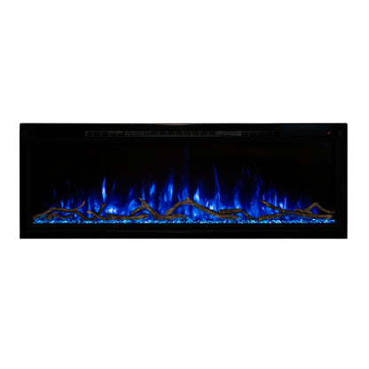 Modern Flames 100'' Spectrum Slimline Wall Mount / Recessed Linear Electric Fireplace