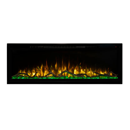 Modern Flames 50'' Spectrum Slimline Wall Mount / Recessed Linear Electric Fireplace