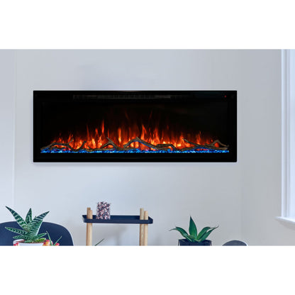 Modern Flames 100'' Spectrum Slimline Wall Mount / Recessed Linear Electric Fireplace