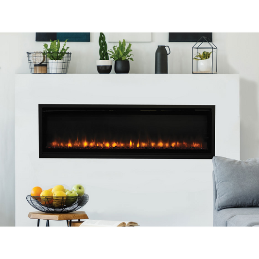 Superior ERL2045 45" Linear Electric Fireplaces, Radiant, Front View