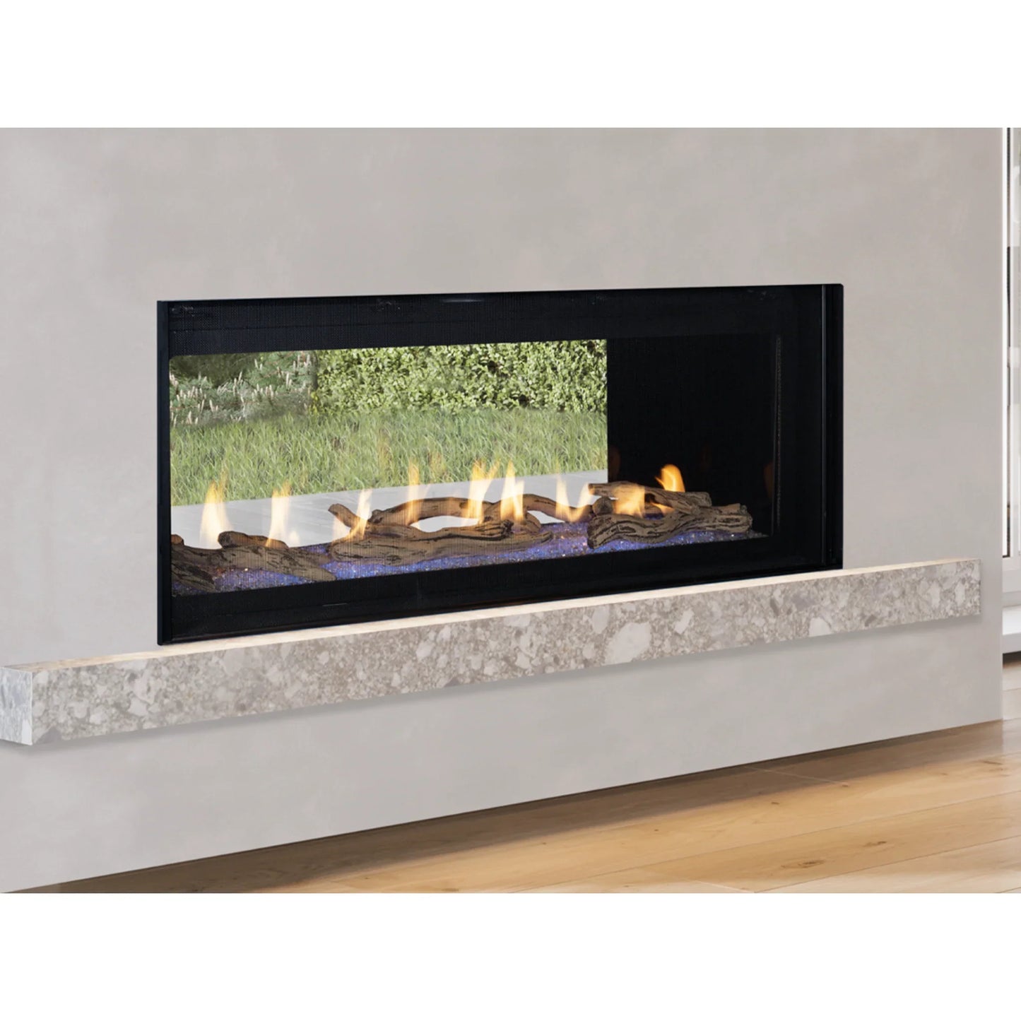 Superior DRL6084 84'' Linear Direct Vent Gas Fireplace