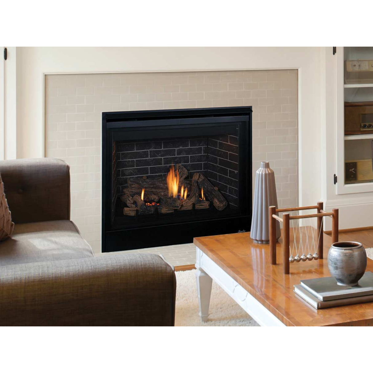 Superior DRT3540 40" Direct-Vent Fireplace, Top/Rear Combo