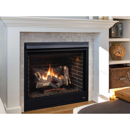 Superior DRT4240 40" Direct-Vent Fireplace, Top/Rear Combo