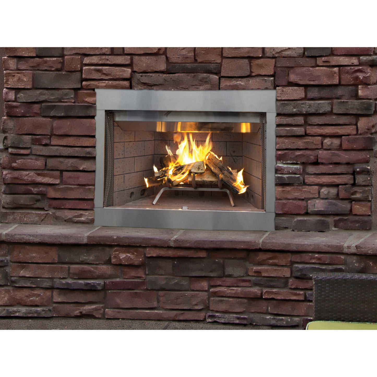 Superior WRE3036 36'' Outdoor Wood-Burning Fireplace, Paneled