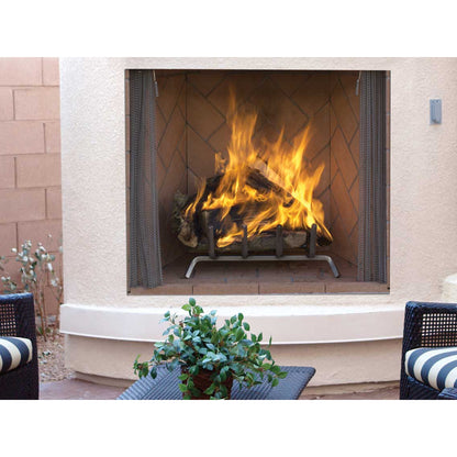 Superior WRE6036 36" Outdoor Wood-Burning Fireplace, Masonry