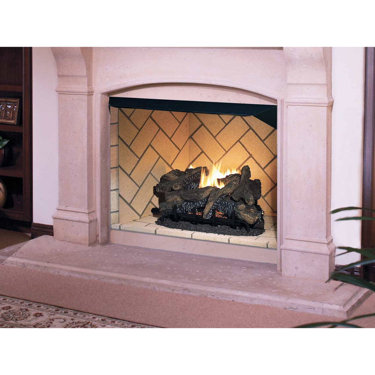 Superior VRT6036 36" Vent-Free Firebox, Masonry