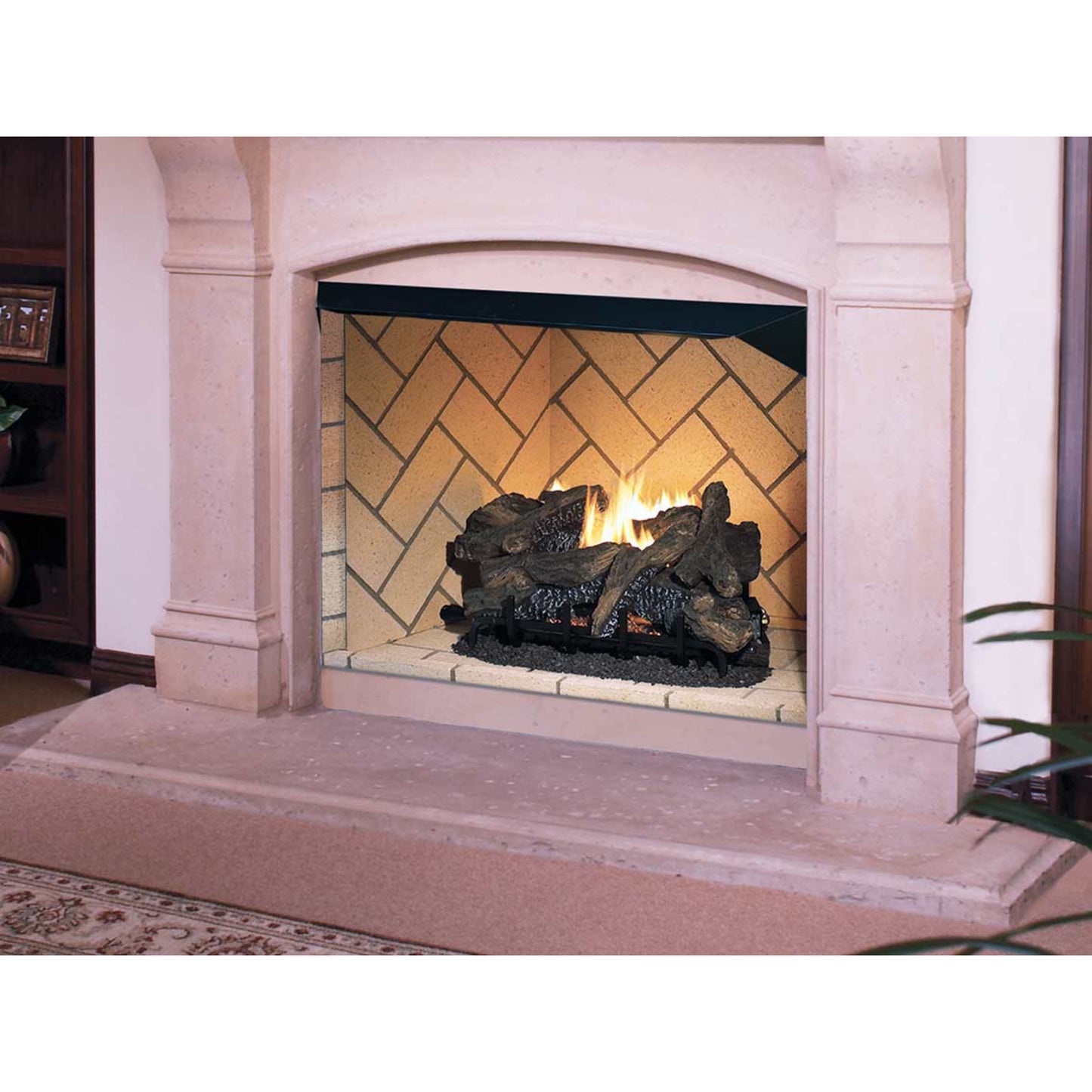 Superior VRT6042 42" Vent-Free Firebox, Masonry