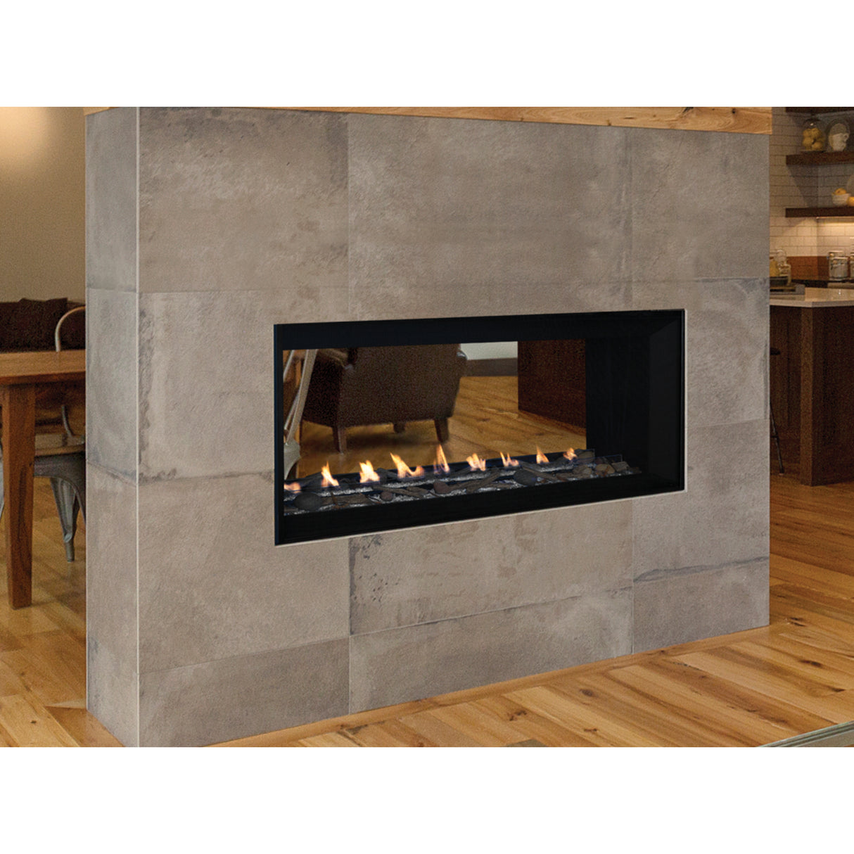 Superior VRL6048 48" Vent-Free Fireplace, Linear