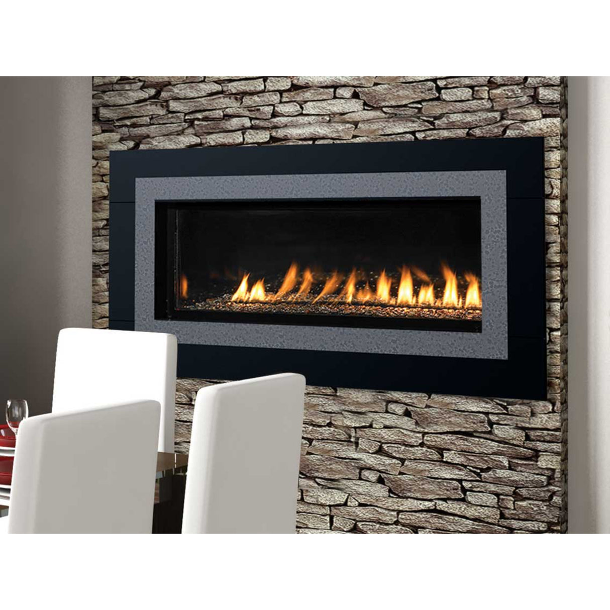 Superior VRL4543 43" Vent-Free Fireplace, Linear