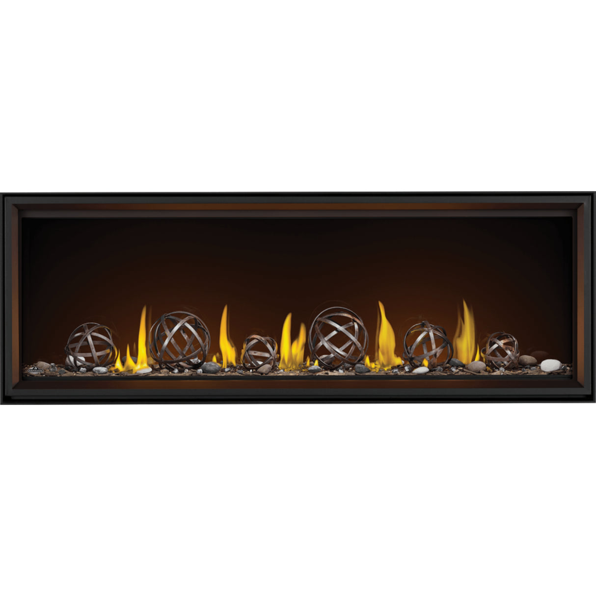 Napoleon Tall Linear Vector 74'' Direct Vent Fireplace, Electronic Ignition, Natural Gas