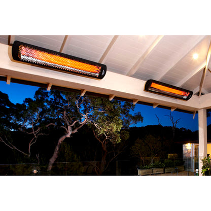 Bromic Tungsten Smart-Heat 6000 Watt Radiant Infrared Outdoor Electric Heater | 220V-240V | Black