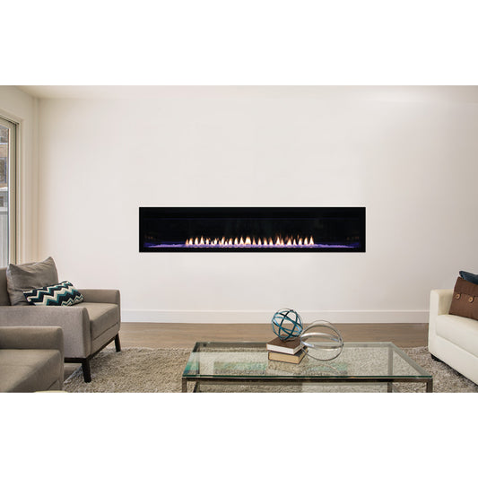 Empire Boulevard Vent-Free Fireplace, Linear 72