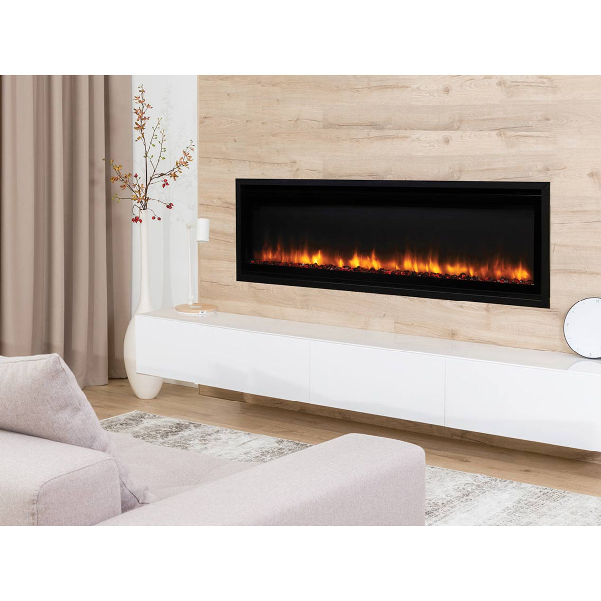 Astria Sentry 45'' Electric Fireplaces, Radiant, Front View