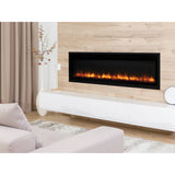 Astria Sentry 55'' Electric Fireplaces, Radiant, Front View