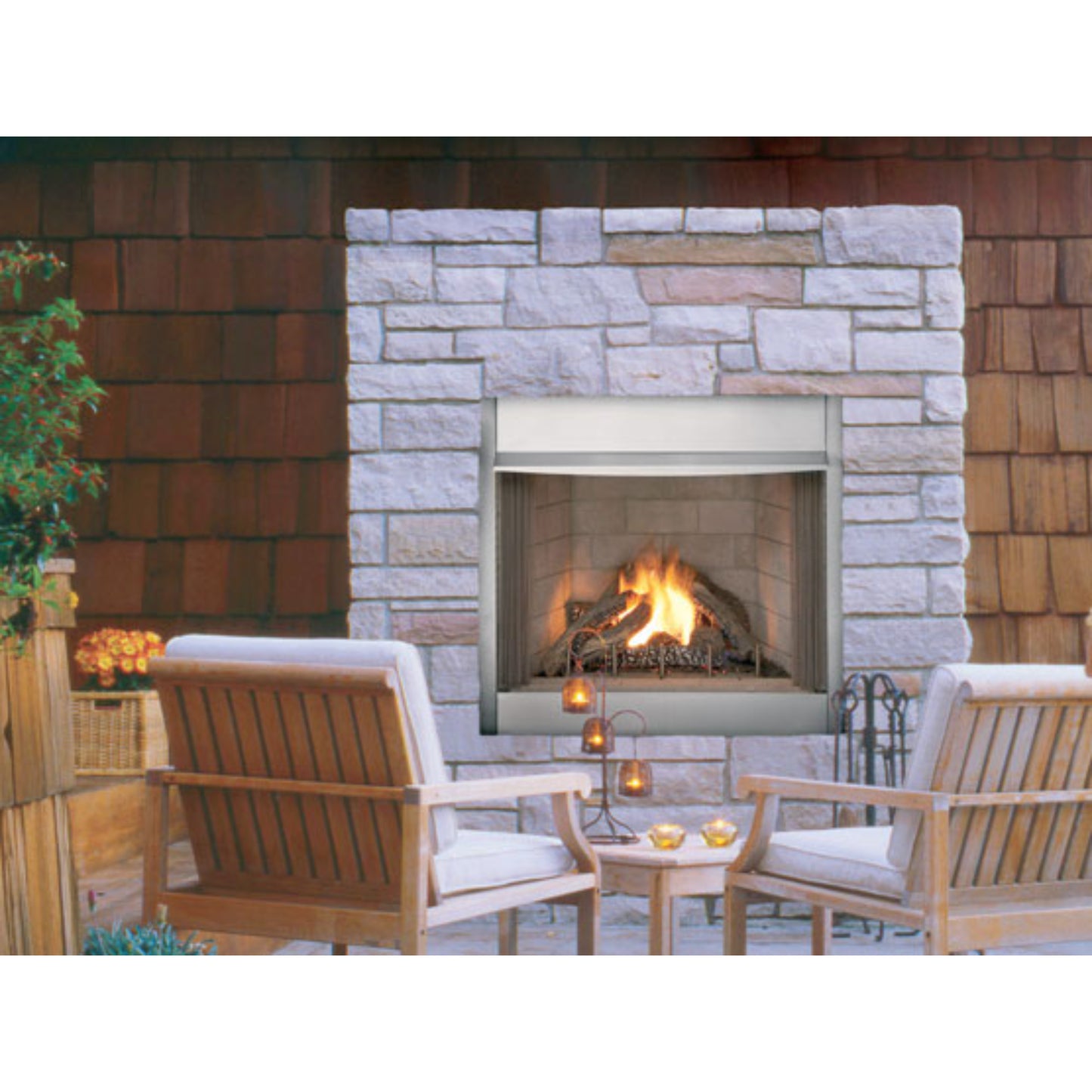 Astria Polaris 36" Outdoor Vent-Free Fireplace