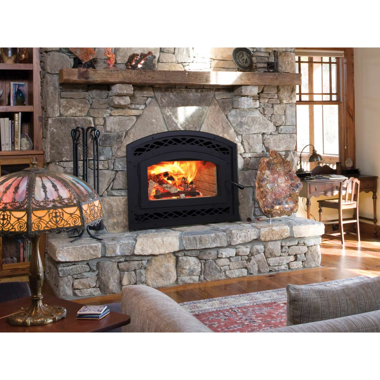 Astria Montecito -BIS, EPA Certified Wood-Burning Fireplace, Front Open, Circulating