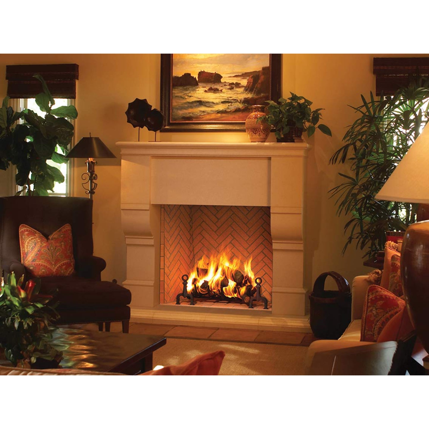 Astria Citadel 48" Wood-Burning Fireplace