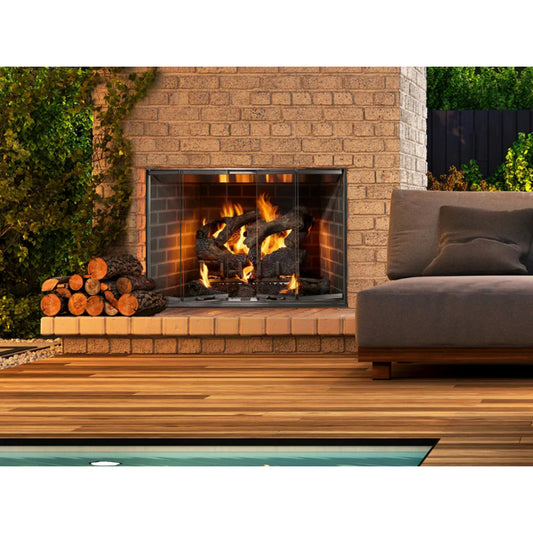 Majestic Cottagewood 36" Outdoor Wood-Burning Fireplace