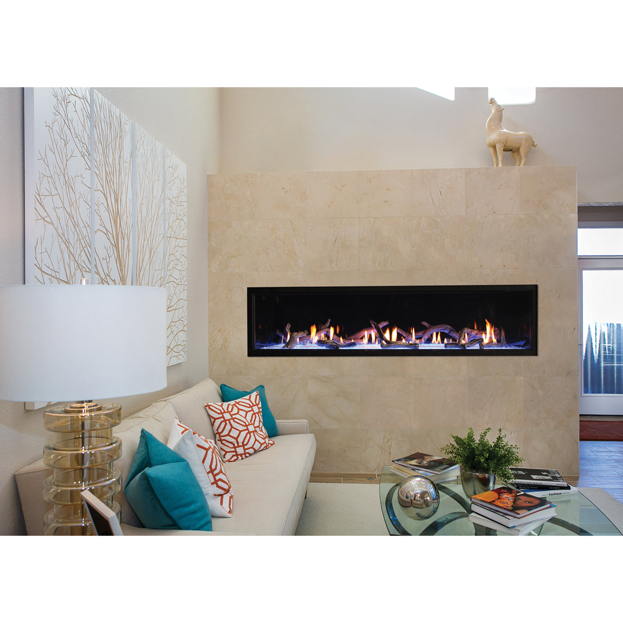 Empire Boulevard 72'' Direct-Vent Linear Fireplace