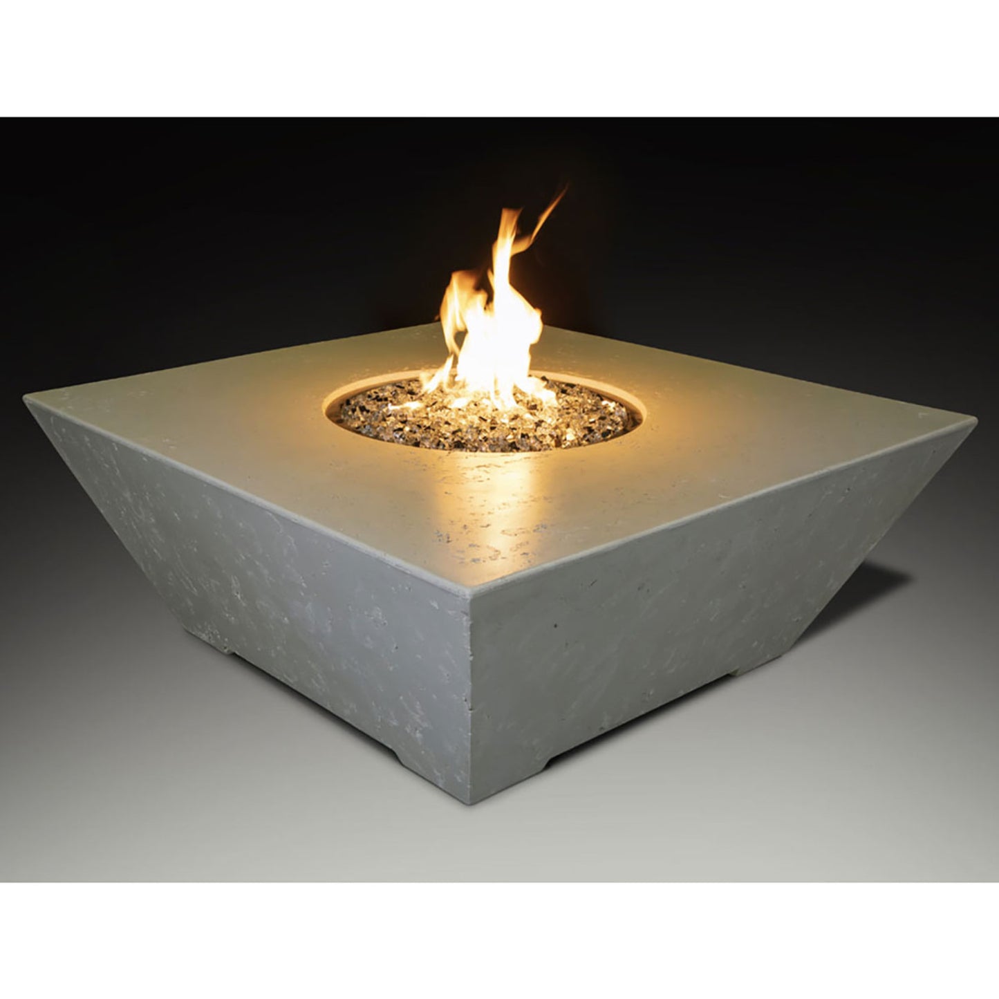 Grand Canyon Olympus Square Fire Pit Table - 18" HIGH