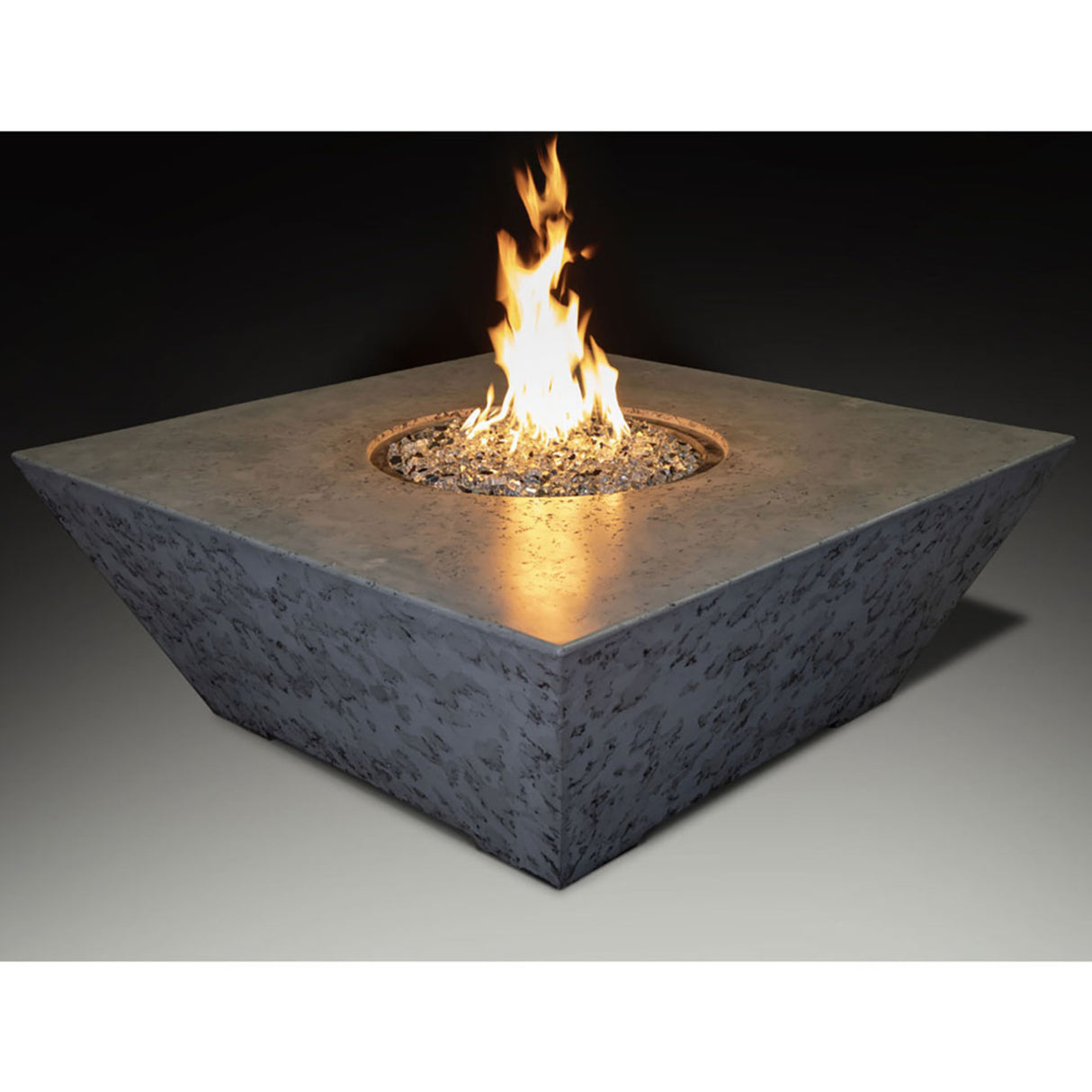 Grand Canyon Olympus Square Fire Pit Table - 18" HIGH