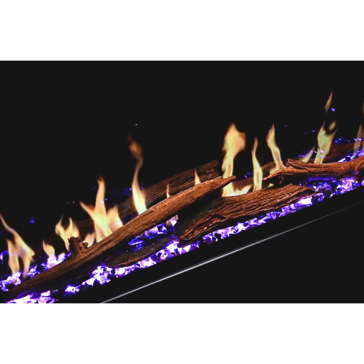 Modern Flames Orion 120" Multi Heliovision Virtual Multi-View Built-In Electric Fireplace