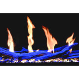 Modern Flames Orion Multi Electric Fireplace, 73'' Wall Mount Studio Suite | Driftwood Gray