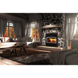 Valcourt Lafayette Arched II High Efficiency Controlled Combustion Wood Fireplace