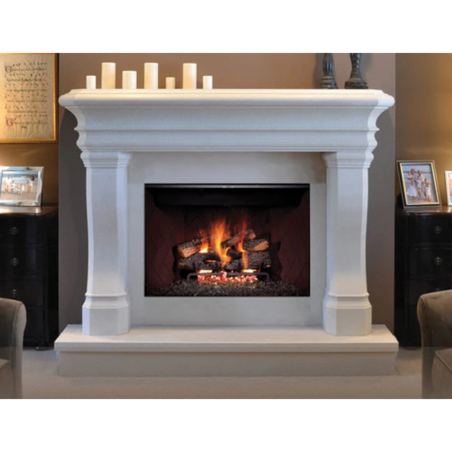 Golden Blount Skyscraper HD 4240 TV Top Vent Fireplace