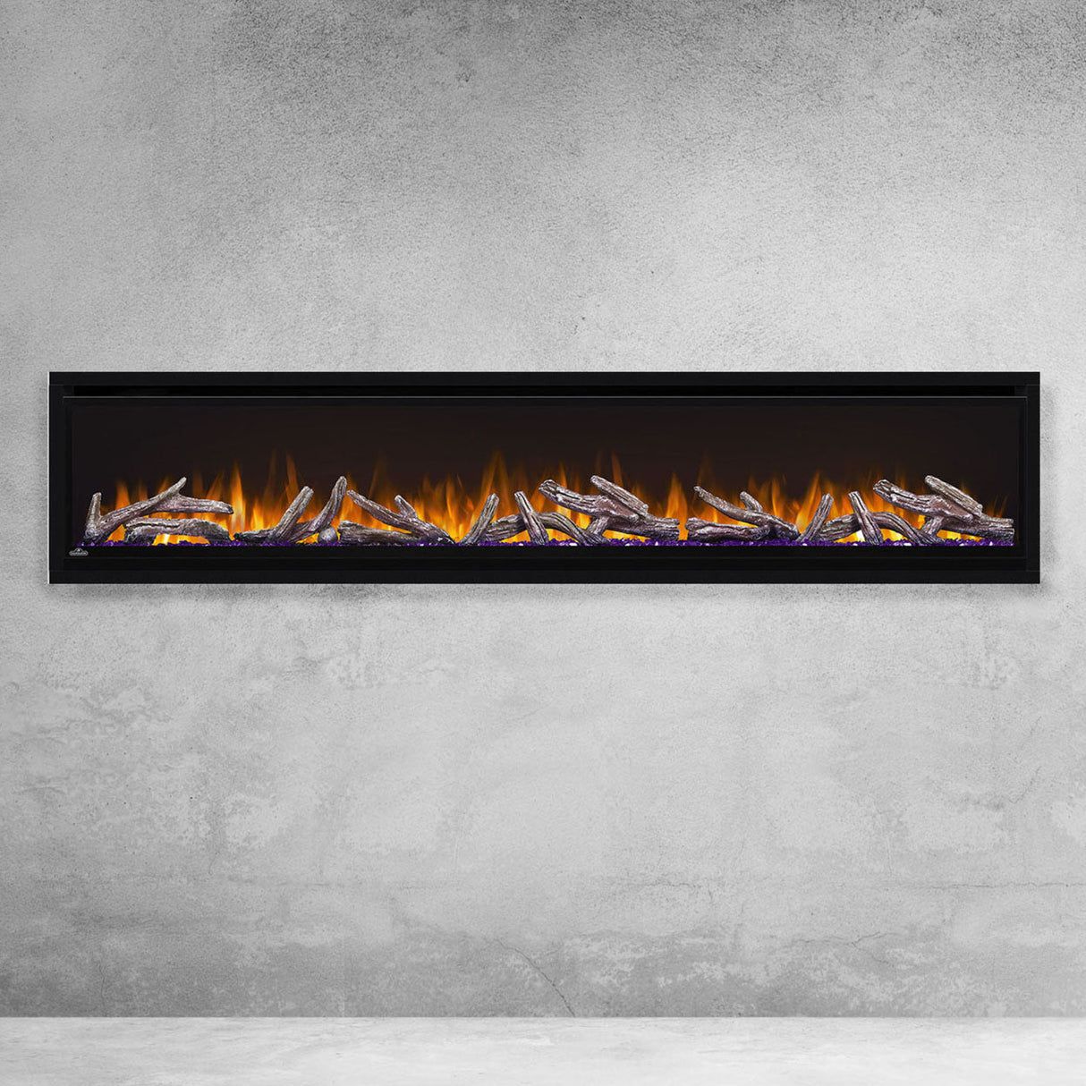 Napoleon Alluravision 74'' Deep Depth Electric Fireplace