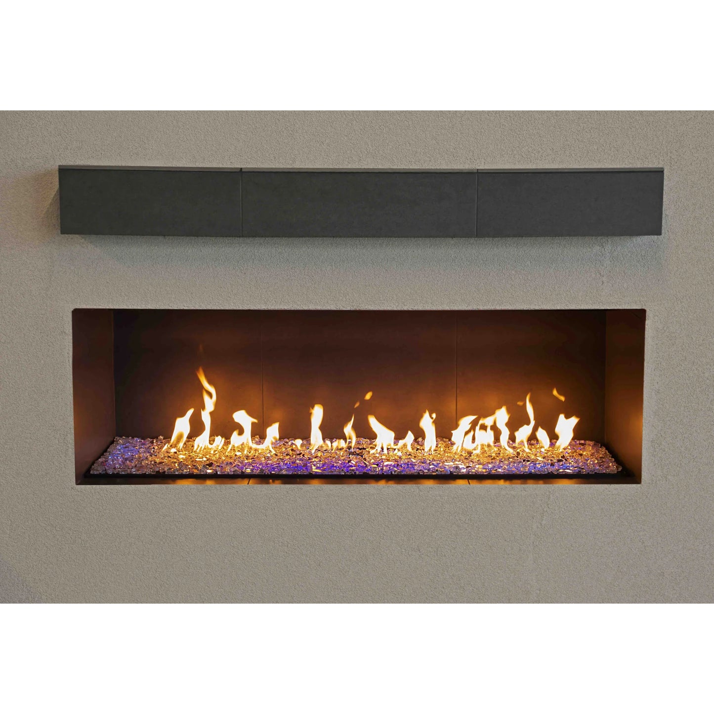 Grand Canyon Bedrock Contemporary Vented Linear Drop-In Burner & Case, Natural Gas