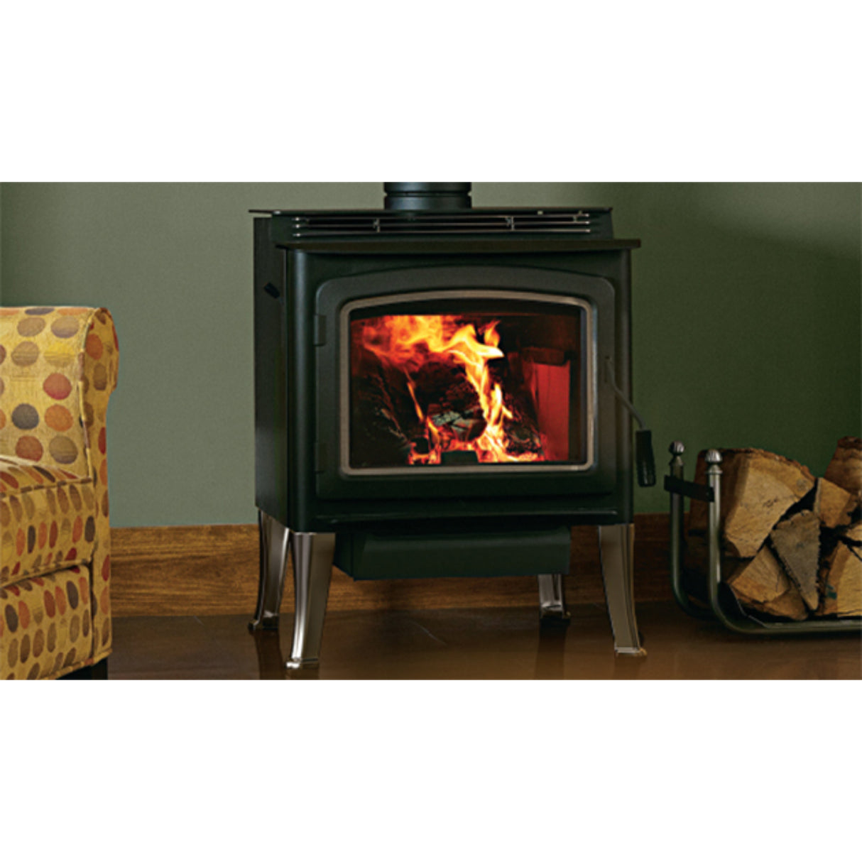 IronStrike Grandview 230 Wood-Burning Freestanding Stove