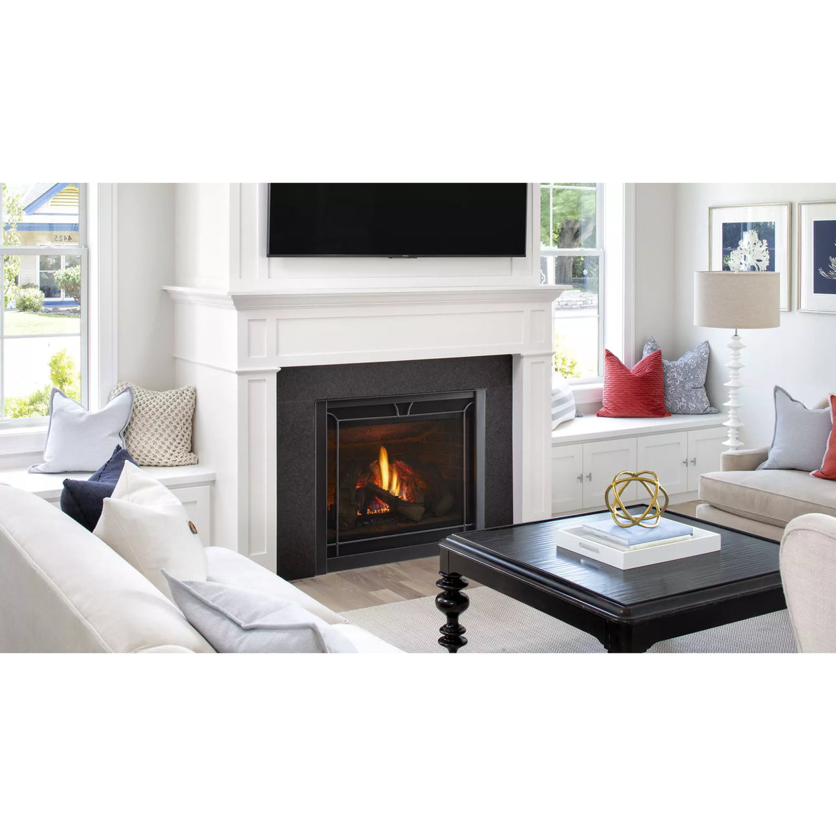 Heat & Glo 6000C IFT 36" Direct Vent Gas Fireplace