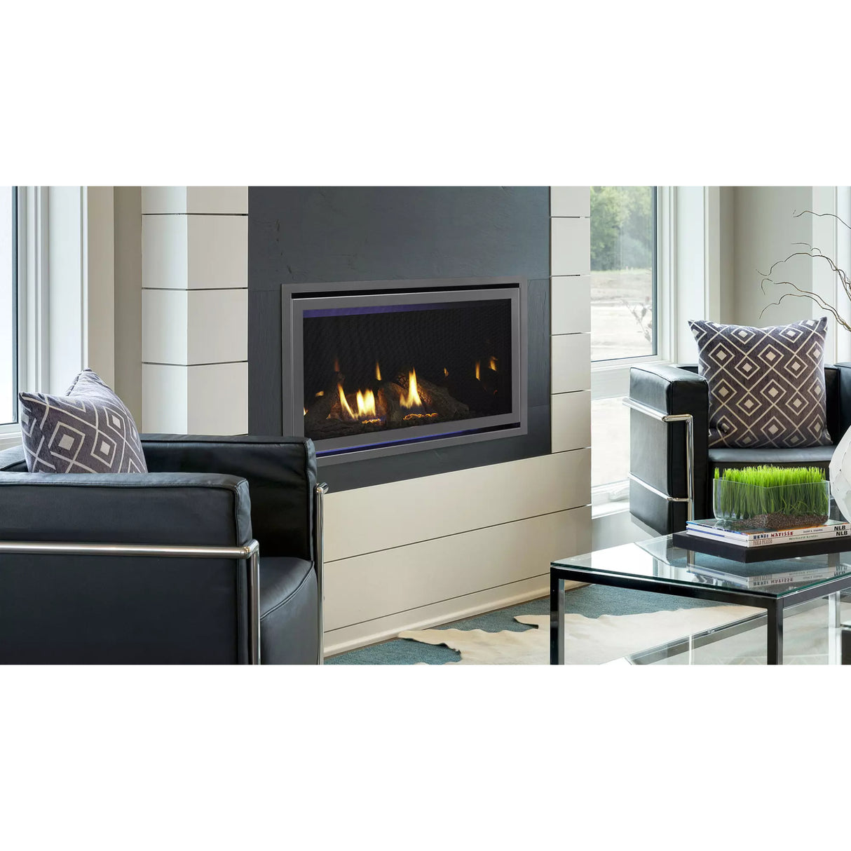 Heat & Glo COSMO 42" Direct Vent Gas Fireplace With IntelliFire Touch Ignition System (NG)